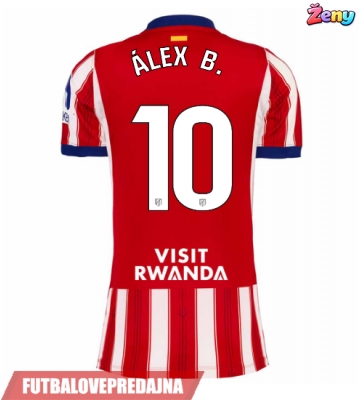 Lacne Ženy Futbalové dres Atletico Madrid Alex Baena #10 2026-27 Krátky Rukáv - Domáci